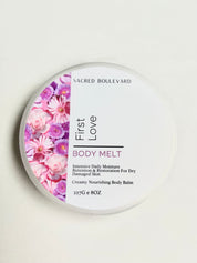 First Love Body Melt | Rich Smooth Long Lasting Nourishment With An Indulgent Aroma, All Skin Types, Dry Skin, Tighten, Glossy Skin, Body Balm, Body Salve