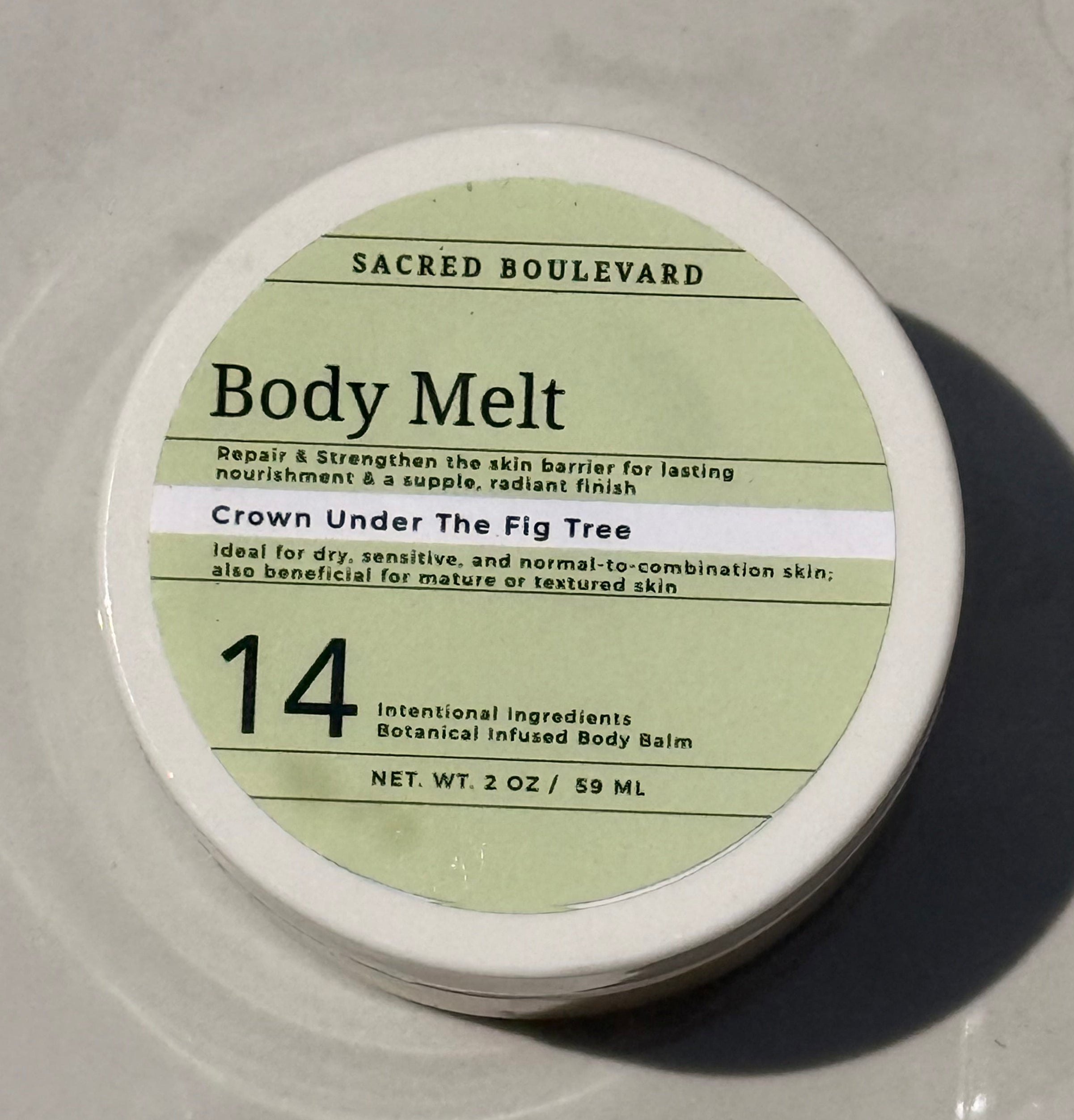 Travel Size 2 oz Inspired By Fragrances Body Melt | Rich Smooth Long Lasting Nourishment With An Indulgent Aroma, All Skin Types, Dry Skin, Tighten, Glossy Skin, Body Balm, Body Salve