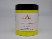 Manuka Honey + Turmeric Glow With Orchid & Apple Stem Cells Face & Body Mask | Fade Dark Marks, Hyperpigmentation, Uneven Skin Tones, Fade Scars, Natural Skin Glow